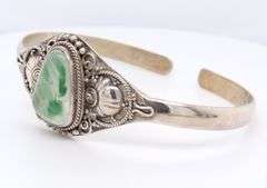 Vintage Navajo Sterling Silver Cuff
