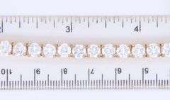 Lot of 2 925 Sterling Silver Cubic Zirconia Bracelets