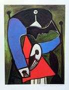 Pablo Picasso, Thin Necked Small Headed Lady