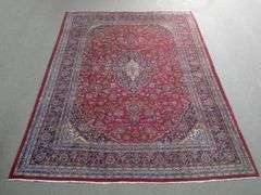 Handmade Persian Kashan 9.9x13.11