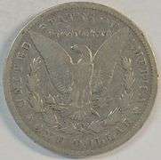 Very scarce 1892-CC Morgan Silver Dollar in circ