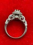 CERTIFIED 14K WHITE GOLD AND DIAMOND RING