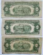 1928 D F G First Series Small Size Red Seal US Note