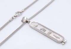 Vintage Italian Sterling Silver Kate Pendant on Chain