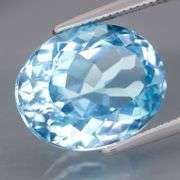 Eye clean! 6.83ct sky blue Topaz
