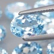Matched! 9 piece 8.88ct full fire sky blue Topaz set