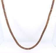 Italian 925 Sterling Silver Popcorn Chain Necklace