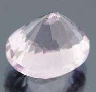 AAA oval cut 16.29ct untreated pink Amethyst