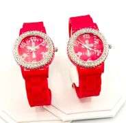 GROUP OF 2x MATCHING PINK WATCHES- BRAND NEW!