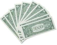 10 Consecutive 1957 B Series Gem Unc $1 Silver Certificates