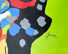 UNIQUE AND BEAUTIFUL PAINTING ON CANVAS