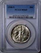 1946-S Walking Liberty Half Dollar PCGS MS65