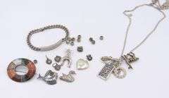 Vintage 925 Sterling Silver Group Lot of Jewelry