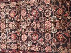 Handmade Persian Sarouk 2.11x11.2