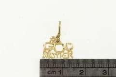 14K Yellow Gold #1 Number One God Mother Mother's Day Charm/Pendant
