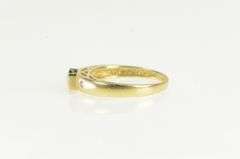 14K Yellow Gold Cushion Blue Topaz Diamond Statement Ring