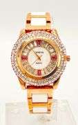 Gorgeous Ceramic and Gemstone Geneva Watch