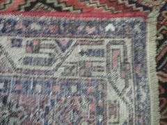 Handmade Persian Sarouk 3.6x10.2
