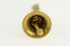 14K Yellow Gold 3D Articulated Hand Bell Vintage Charm/Pendant
