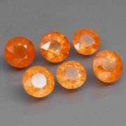 Fabulous 7.46ct Fanta orange Garnet set
