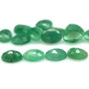 Large 9.16ct 14 piece Zambian Emerald set