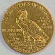 Very pleasing BU 1911 US $2.50 Indian Gold Piece. Nice