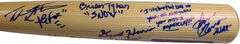 The Warriors Movie Cast Autographed Bat w Popsicle Inscription Exact Proof ACOA