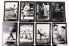 12 Babe Ruth Black/White Baseball Cards