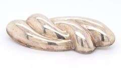 Vintage 925 Sterling Silver Mexico Brooch Pin