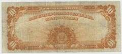 Nice XF 1922 Series Large Size $10 Gold Certificate. Scarce