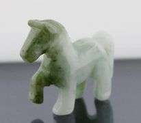 Adorable 197.41ct Jade horse carving
