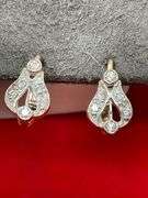 14K ROSE GOLD AND DIAMOND EARRINGS