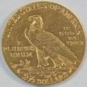 Lovely 1909 US $2.50 Indian Gold Piece. Better date