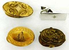 Estate Lot of Men's Antique Cuff Links & Tie Clips