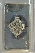 Great Ace of Diamonds pure .999 fine silver 10 Troy Oz. bar