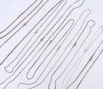 Vintage Italian Sterling Silver Chain Lot