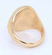 Shinola Petosky Inlay Statement Signet Ring