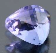 High fire 1.30ct trillion cut Tanzanite