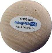 The Warriors Movie Cast Autographed Bat w Popsicle Inscription Exact Proof ACOA