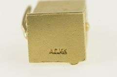 14K Yellow Gold Articulated Slot Machine Gambling Casino Charm/Pendant