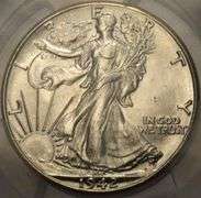 1942 Walking Liberty Half Dollar PCGS MS66