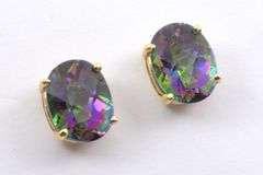 Pretty 14kMystic Topaz Earrings
