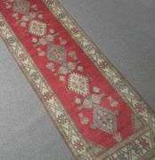 Handmade Kazak Design 2.7x10.6