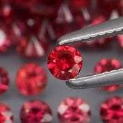 Superb 3.62ct diamond cut Songean Sapphire set