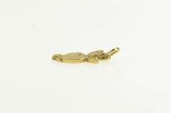 14K Yellow Gold Playboy Bunny Logo Novelty Vintage Charm/Pendant