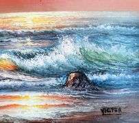 UNIQUE AND BEAUTIFUL PAINTING ON CANVAS