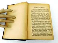 1889 the Last of the Mohicans Antique Book
