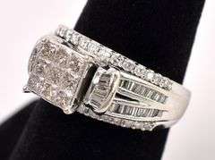 Incredible Diamond Ring in White Gold