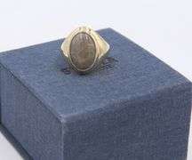 Shinola Petosky Inlay Statement Signet Ring