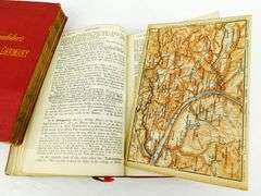 2 Antique Baedecker's Germany Guide Books